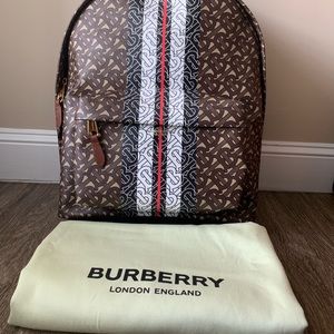 Monogram Canvas Print backpack